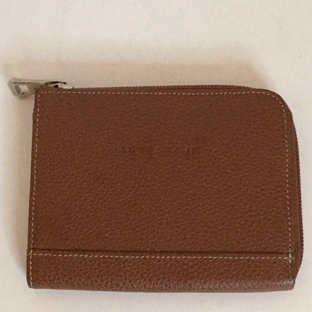 Longchamp Brown Leather Wallet